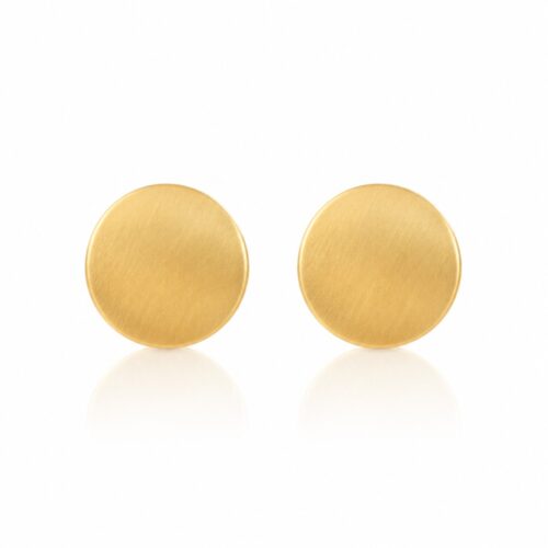 Gold Minimal Stud Earrings