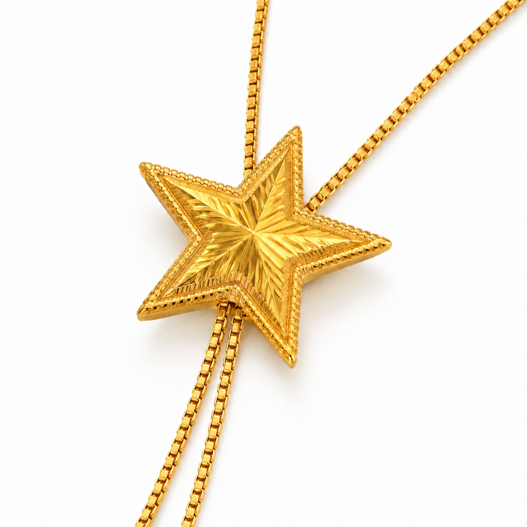Star Lariat Necklace - Image 3