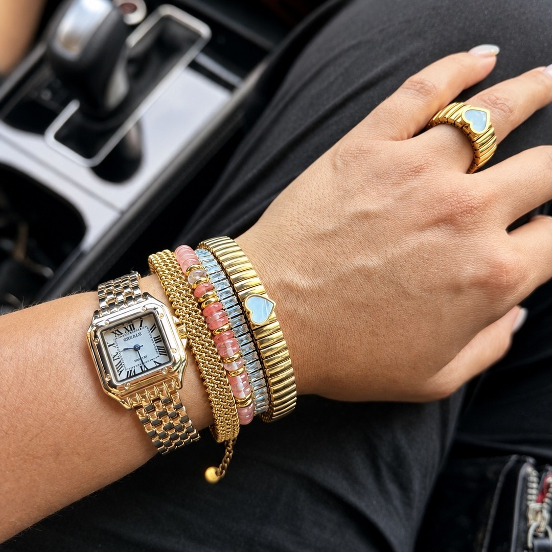 Pink Puka Bracelet - Image 3